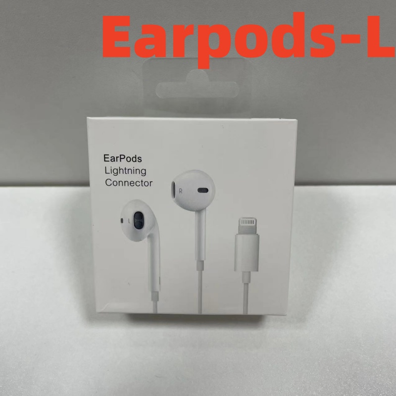 with Logo Wired Earphone Wholesales Competitive Price of Lightning Earpods with Cable for I Phone Original Packaging