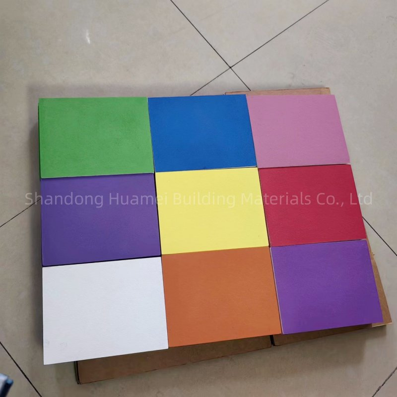 Black Acoustic Fiberglass Ceiling for Cinema / Acoustic Panels From China