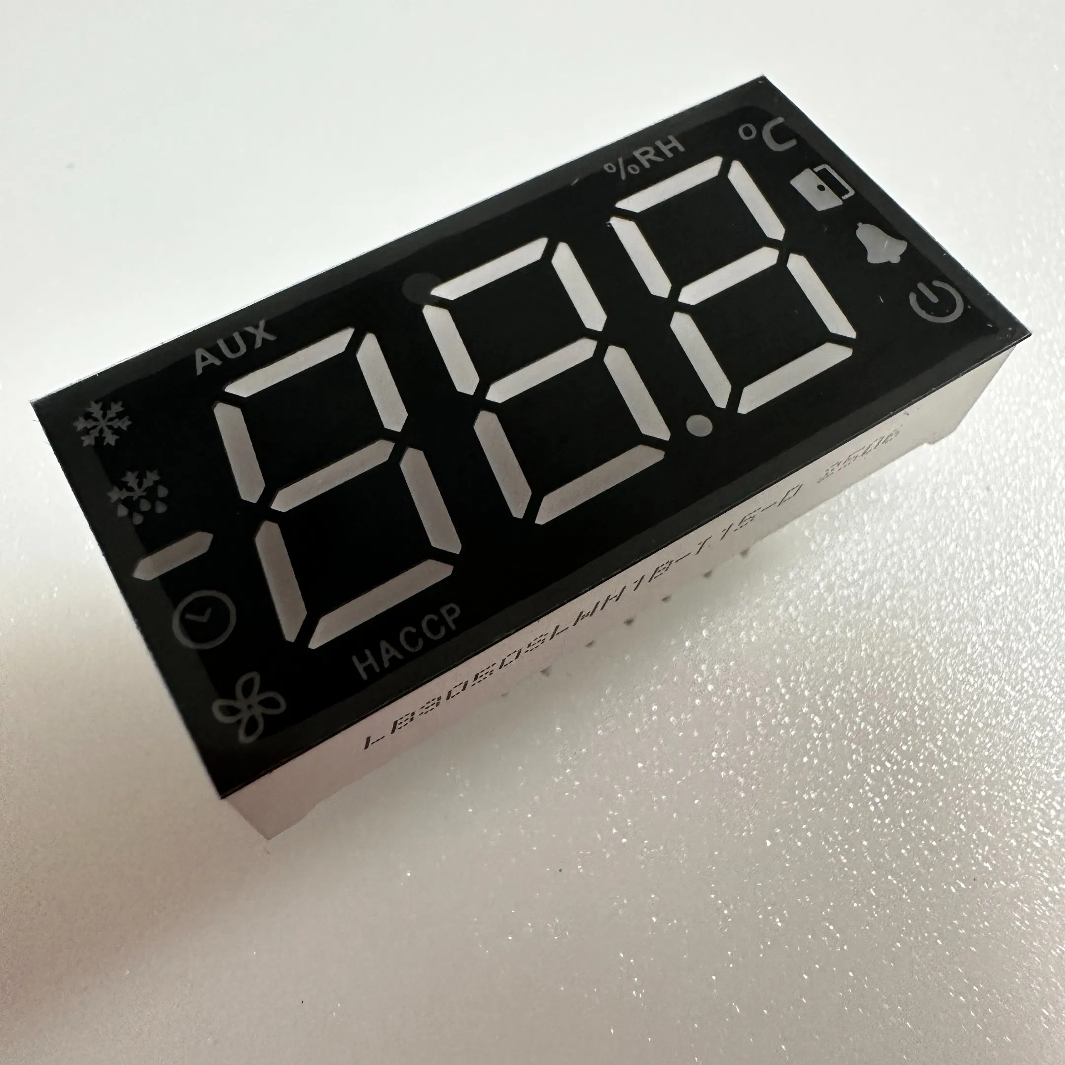 Customized 3 Digit 7 Segment LED Display White for Refrigerator