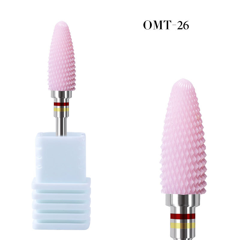 New Nail Polishing Tool Multi-Functional Ceramic Nail Drill Bits