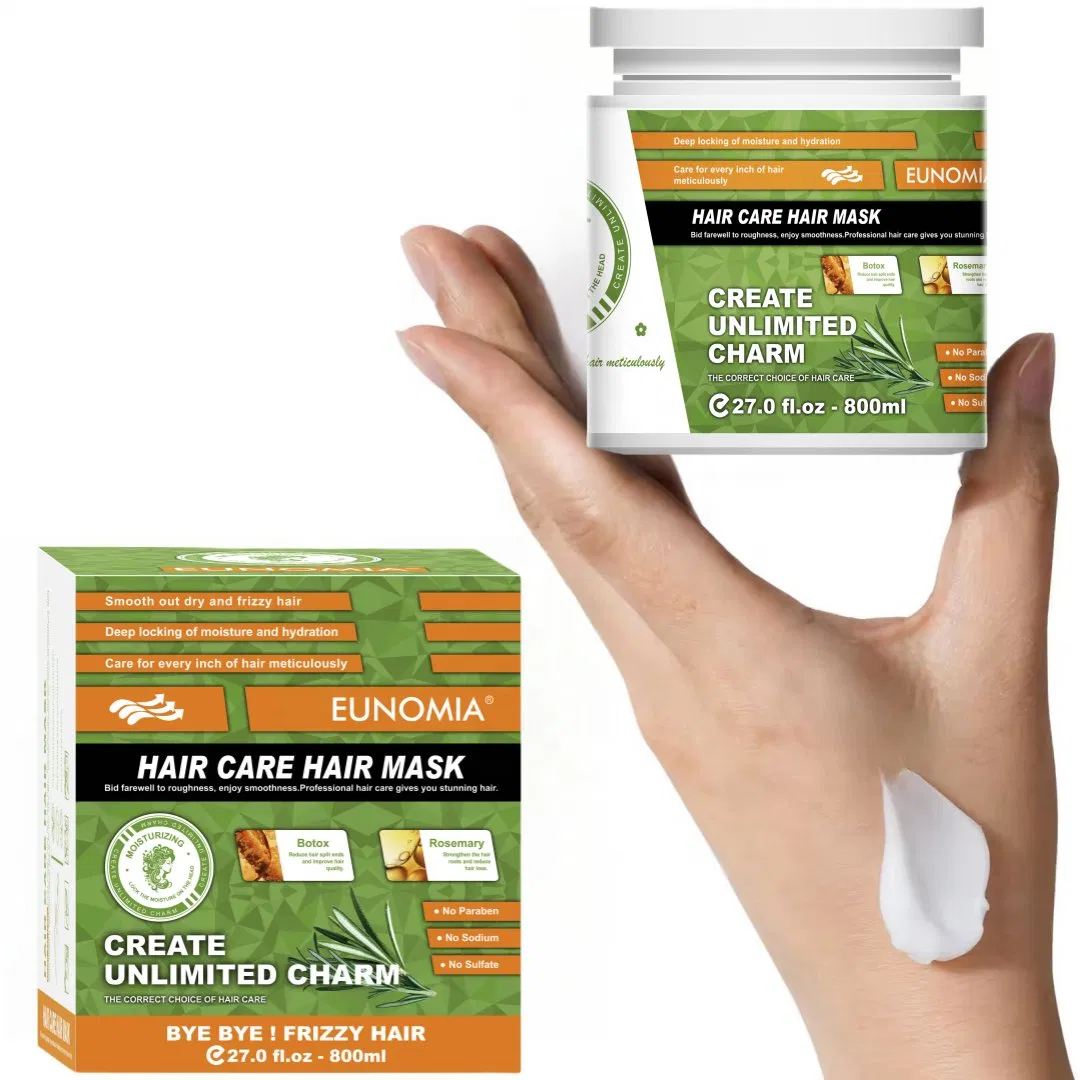 Hair Care Treatment Argan Oil Hair Mask with Keratin Serum