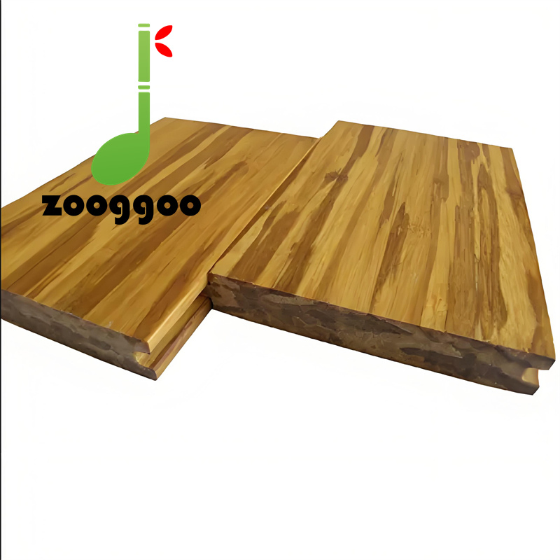 Бамбуковый пол «Тигровая полоска» глянцевый