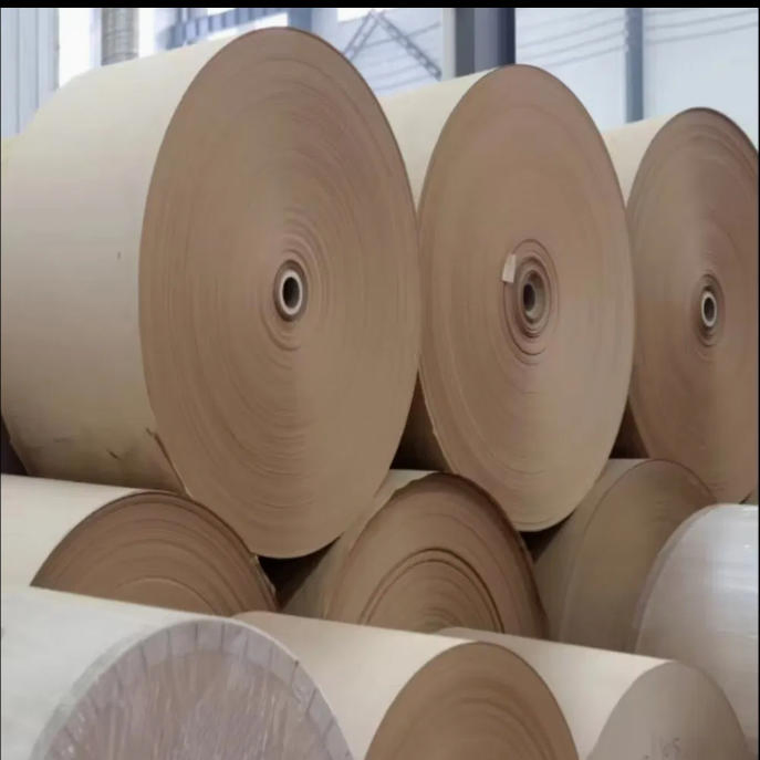 Flame Retardant Kraft Paper Is Used to Make Brown Cooling Pad Materials Flame Retardant Wet Curtain Base Paper