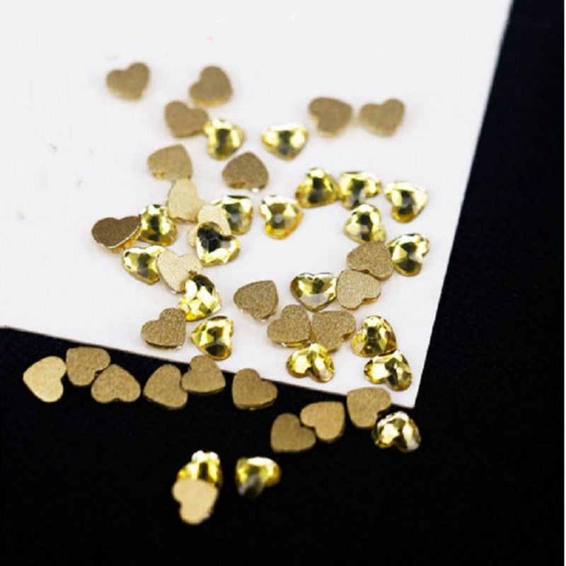 Heart Shaped Teeth Jewelry Gem Crystal Diamond Teeth Decoration