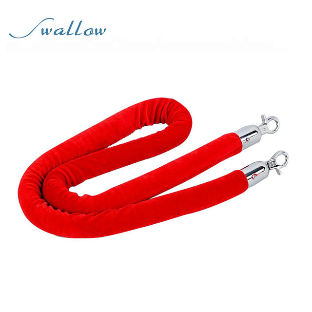 China Velvet Rope for Crowd Control Stanchion