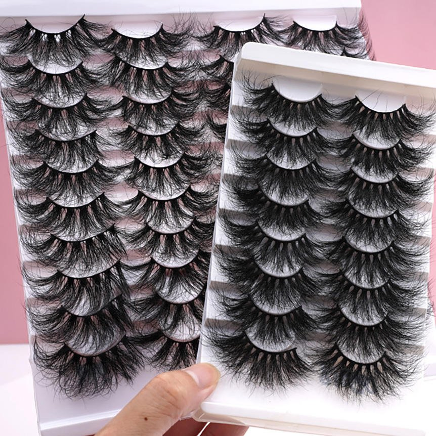 2025 Custom 14-18mm Luxury Strip False Eyelashes