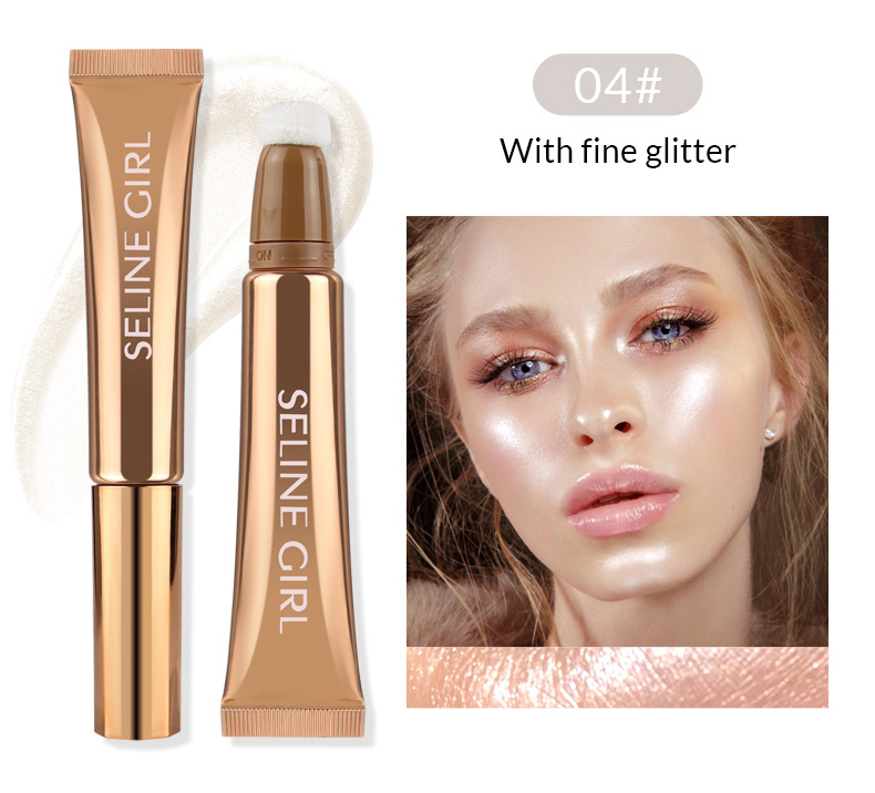 Seline Girl Private Label Stick Blush with Cushion Applicator Attached