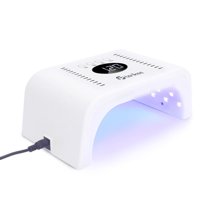 Dual Light 48W UV LED Gel Nail Lamp Cure All Kind of Gel Polish Automatic Sensor