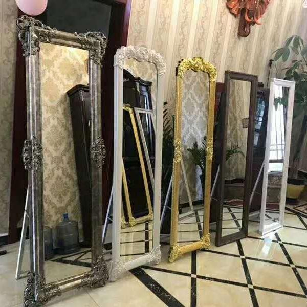 Customized Wholesale Fashion Unbreakable Framed Vintage Stand Full Length Selfie Dressing Mirror with Competitive Price