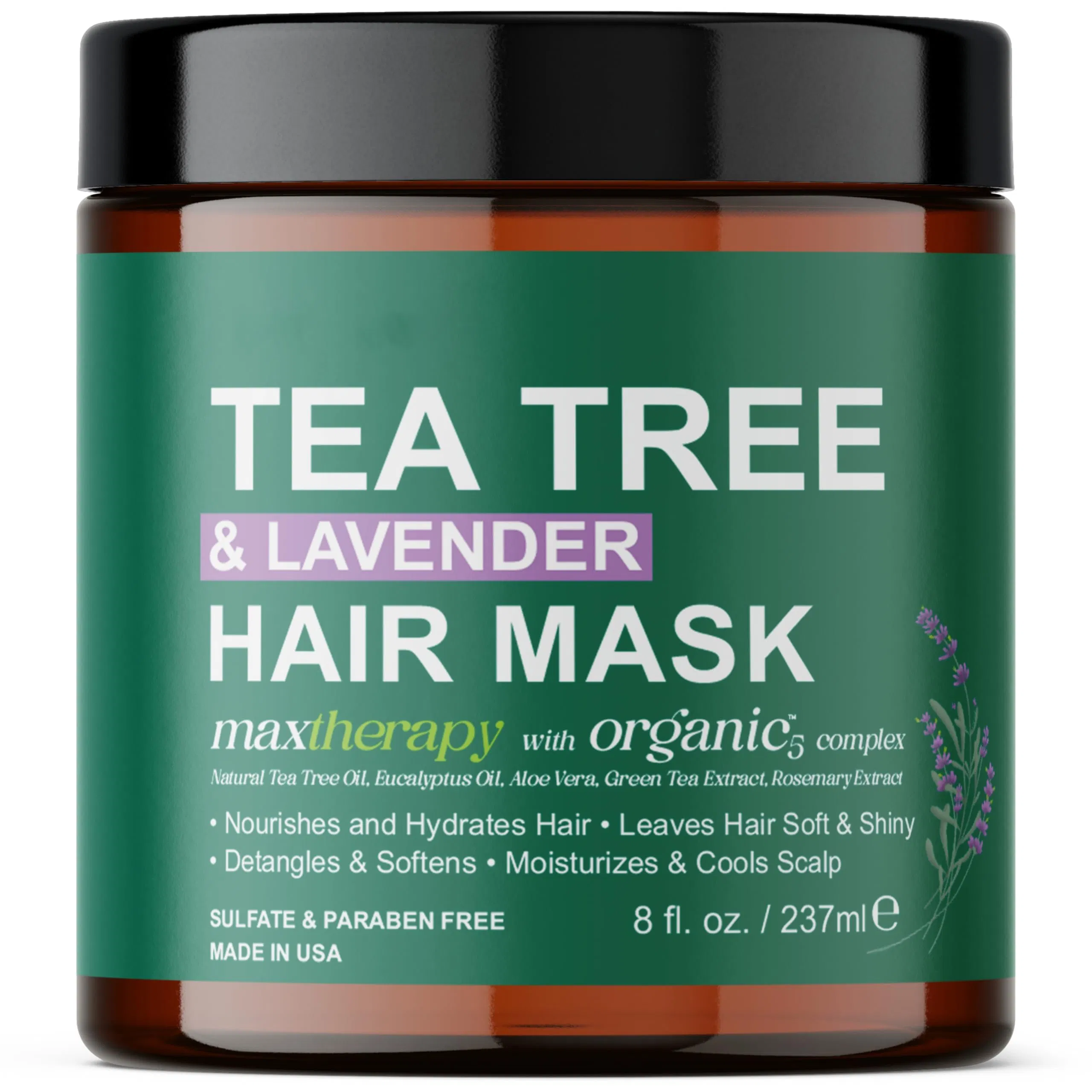 Beauty Cosmetics Hydrating Deep Conditioner Dry Damaged Hair Tea Tree Hair Mask