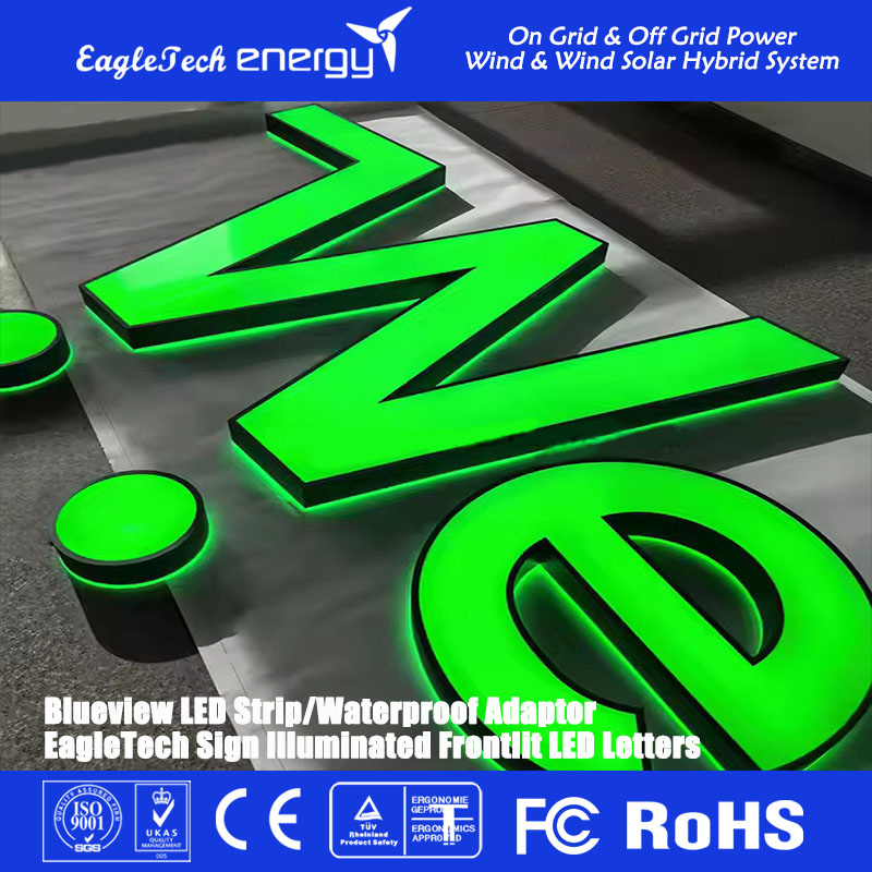 Metal LED Channel Letters Signage Manufacturers for Shop Name Signage