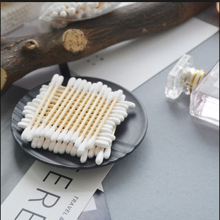 Wooden Bamboo Stick Cotton Buds