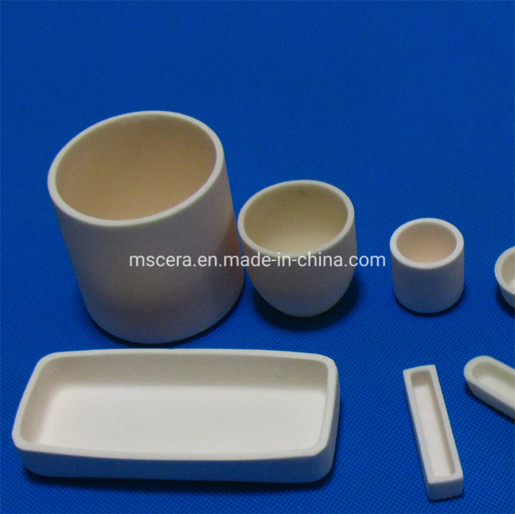 Тигель керамический из оксида алюминия 99,7%