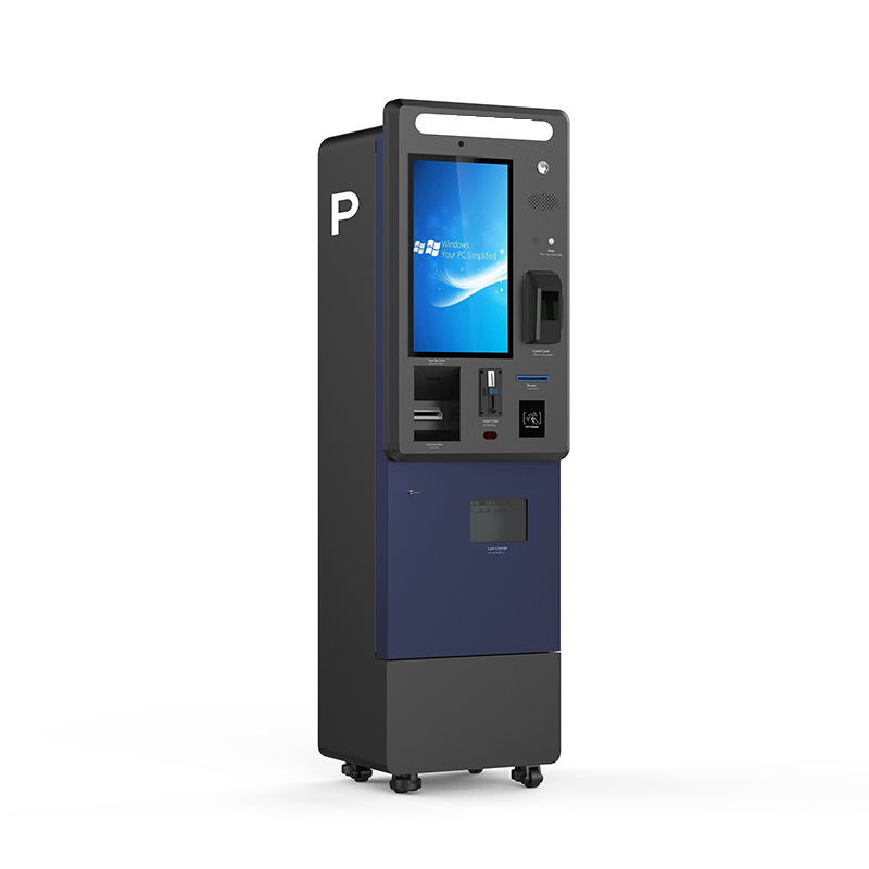 Touch Screen Self Service Touch Screen Banknote Cash Acceptor and Dispenser Coin Cash Recycler Currency Exchange Payment Kiosk