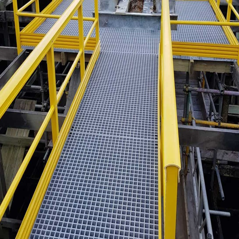 Heavy Duty Drain Grate Supplier Walkway Platform Hot DIP Galvanized Steel Grating