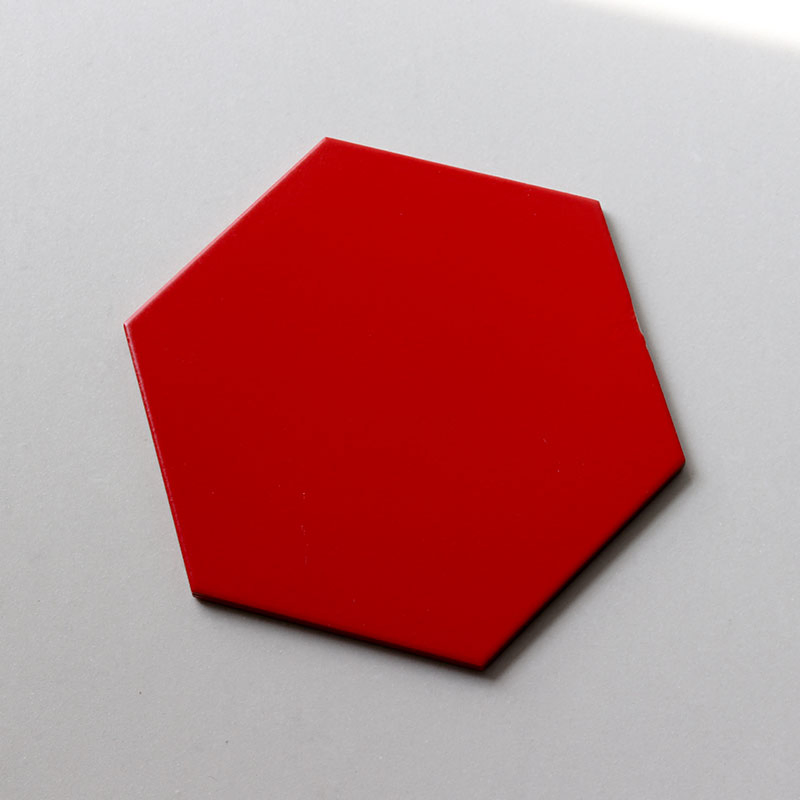 Colorful Glaze Kitchen Bathroom Anti-Slip Matte Ceramic Hexagon Floor Tiles