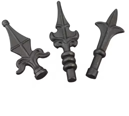 Classic Elegant Balcony Fence Designed with Sturdy Spear Points