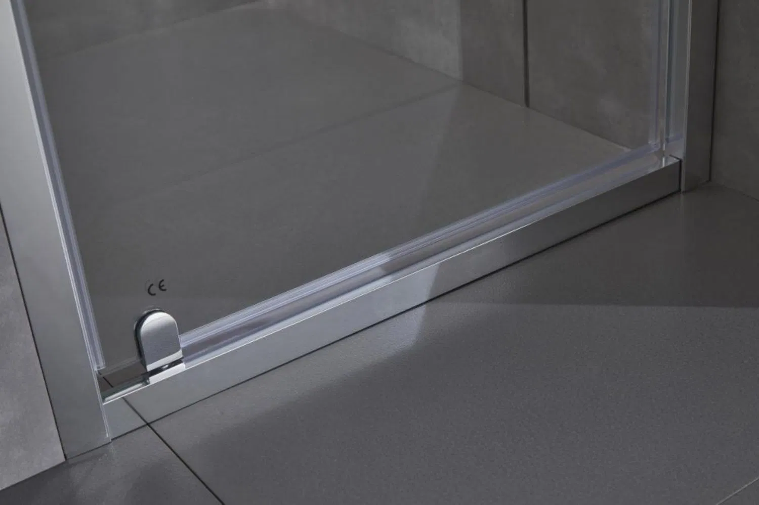 Bathroom 900mm Tempered Glass Pivot Shower Door