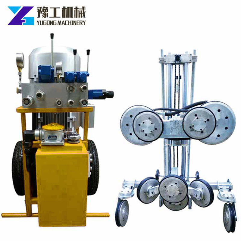 Гидравлическая алмазная канатная пила для резки бетона