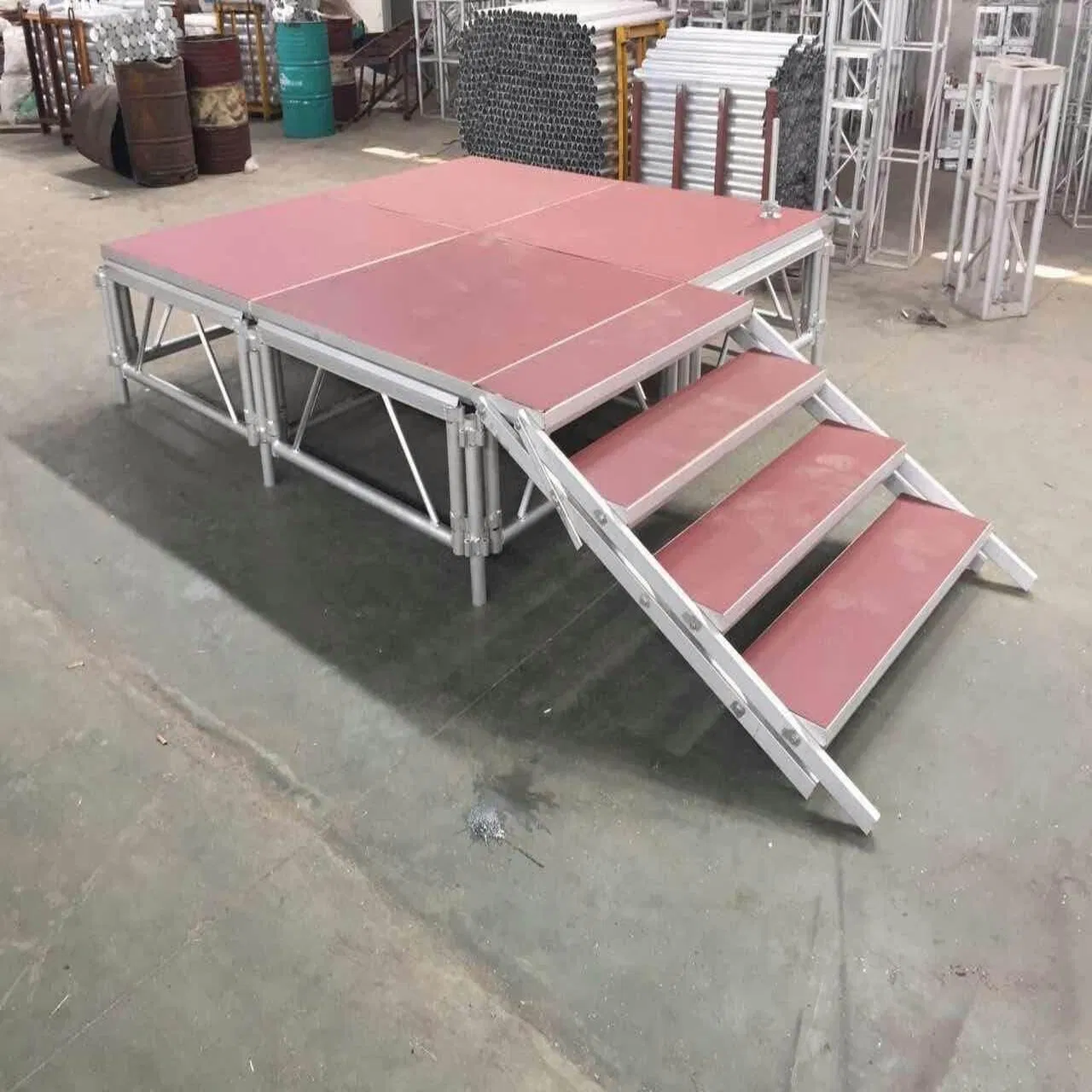Outdoor Triangle Square DJ Stage Aluminum Truss Structure for Sale