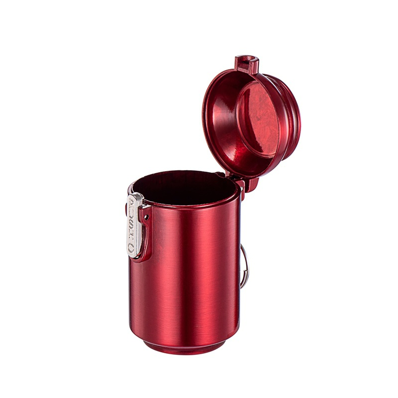 Creative Can Design Craftwork Car Cigarette Tobacco Ashtray Wholesale Ashtray Metal Portable Tray