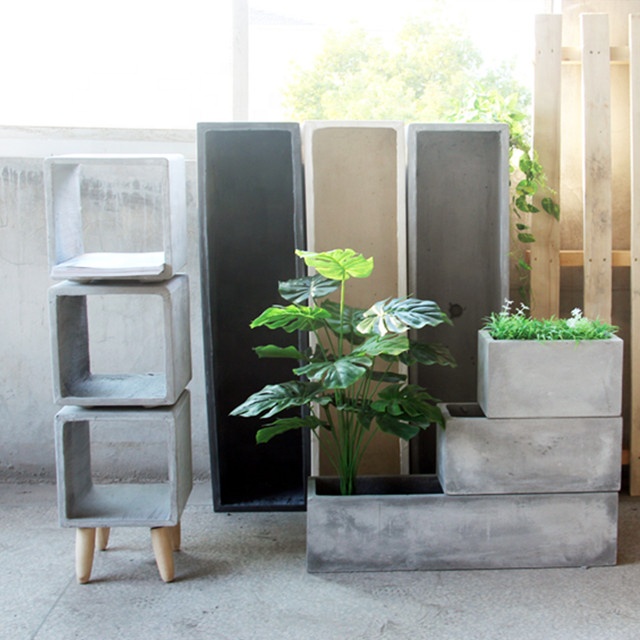 Набор горшков цветочных разные размеры цвета