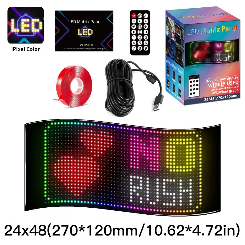 LED Scrolling Message Display for Store and Stage