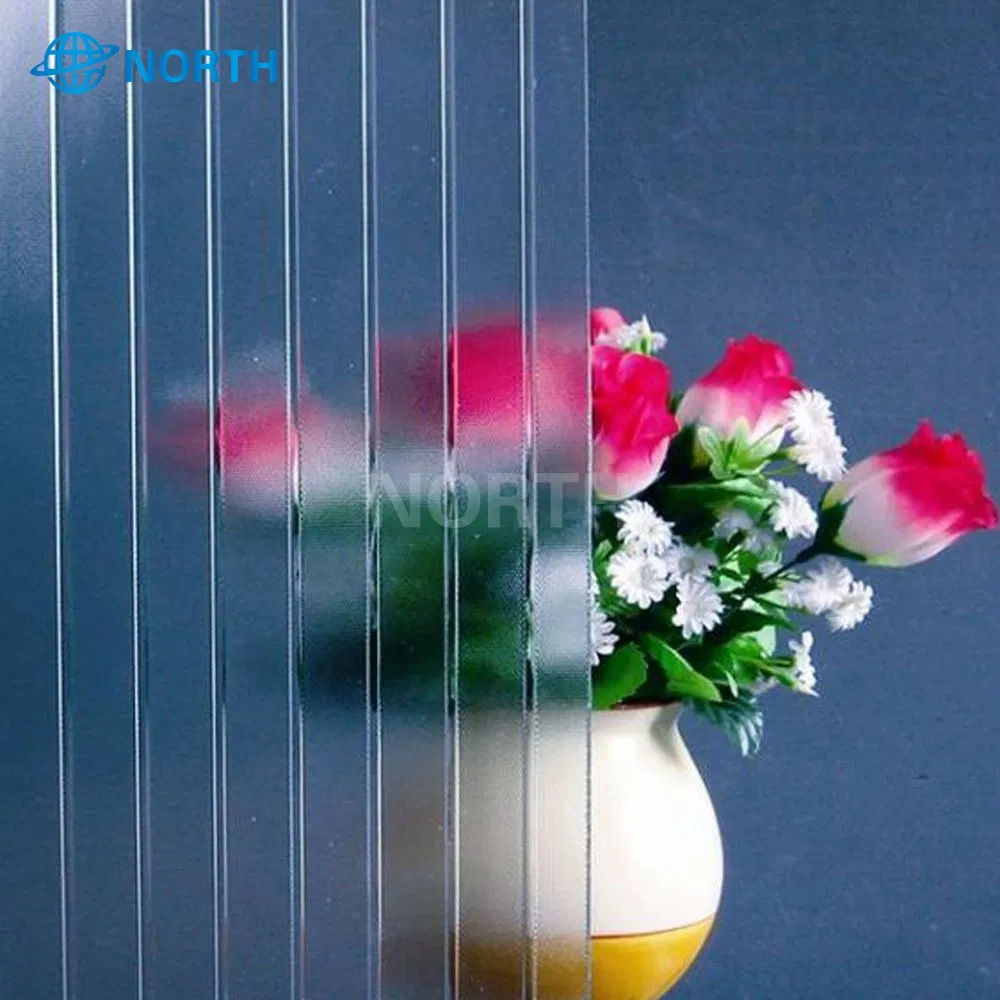 Cross Reeded Glass Ultra Extra Low Iron Tempered Toughened Laminated Pattern Interior Decorative Glass