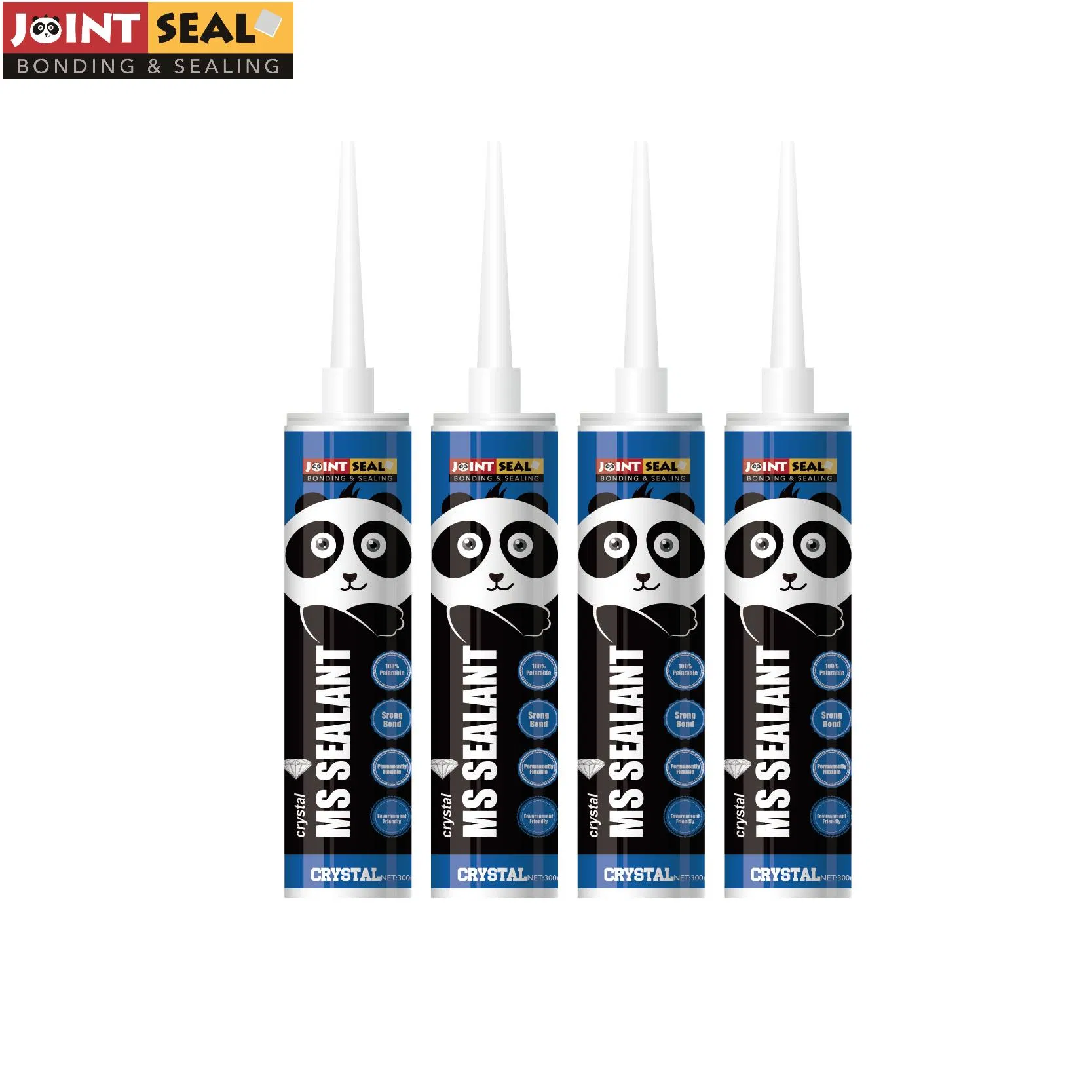 One-Component Ms Polymer Adhesive Sealant Selantes for Metals Aluminum Copper Wood Galvanized Crystals for Crystal Brick