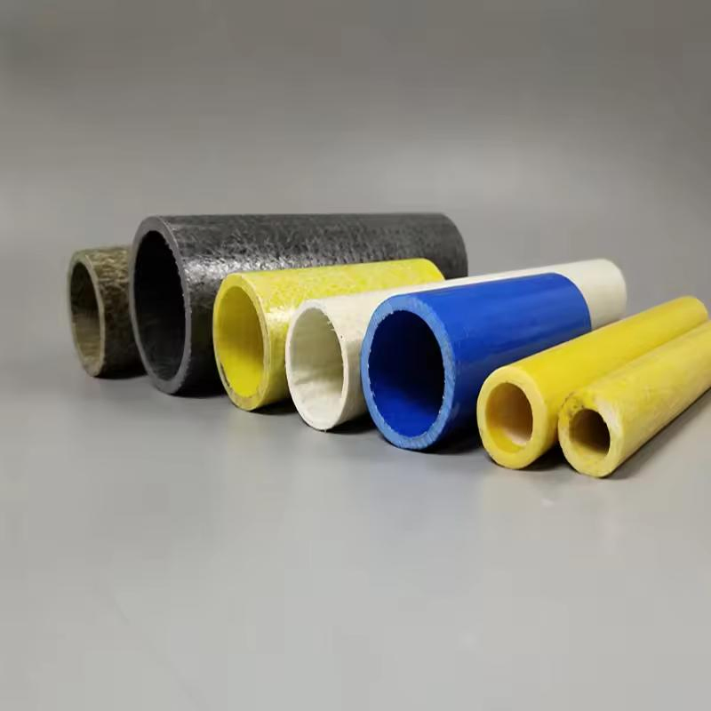 High Strength FRP Round Pipe for Outdoor Fiberglass Handrail