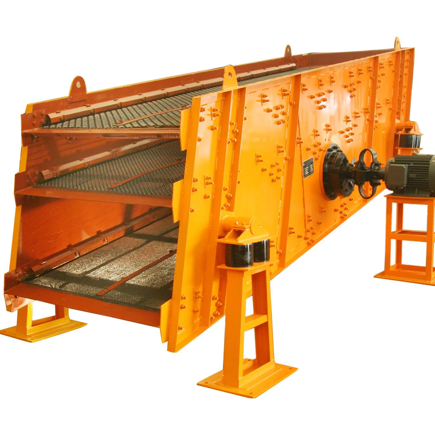 Factory-Customized Heavy-Duty Mining Vibrating Screen, Mining Machinery Equipment