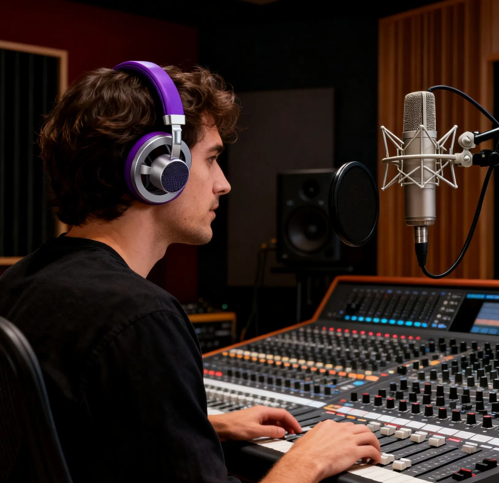 Беспроводные наушники с микрофоном для игр и музыки