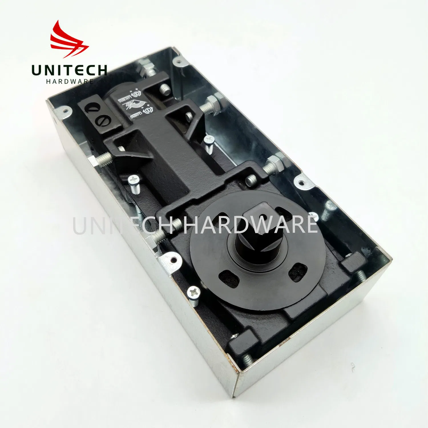 7315 Frameless Glass Door Closer Fitting Hydraulic Floor Spring