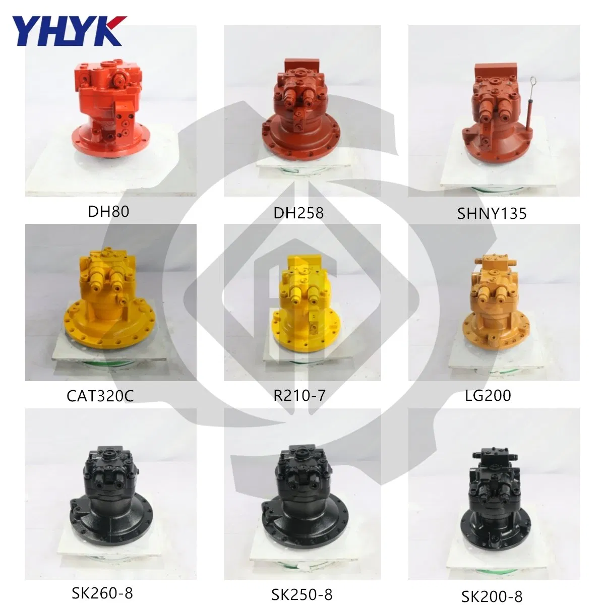 Гидравлический мотор поворота M2X63-14t для экскаватора SY135