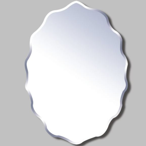 Shower Room Mirror Beveled Edge Tempered Able Laminated Mirror Silver Mirror Bath Mirror Glass