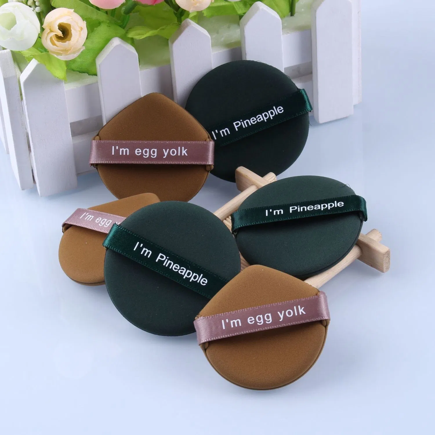 Beidou Qixing Powder Puff Boxed Drop-Shaped Air Cushion Does Not Eat Powder