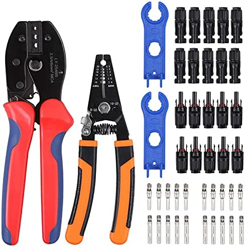 Hscb 6-4A Terminal Block Red Hand Tool Self-Adjustable Crimping Plier