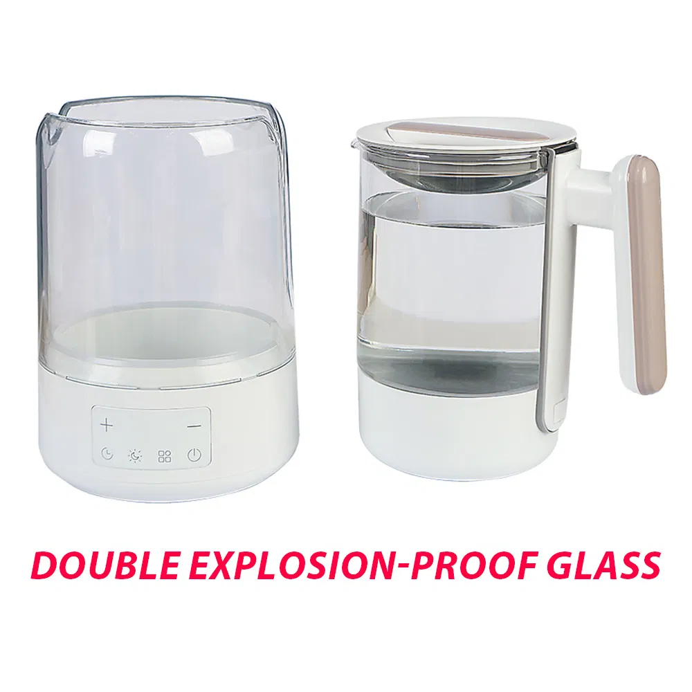 Double Explosion-Proof Glass Smart Hot Water Electric Kettles for Boiling Water