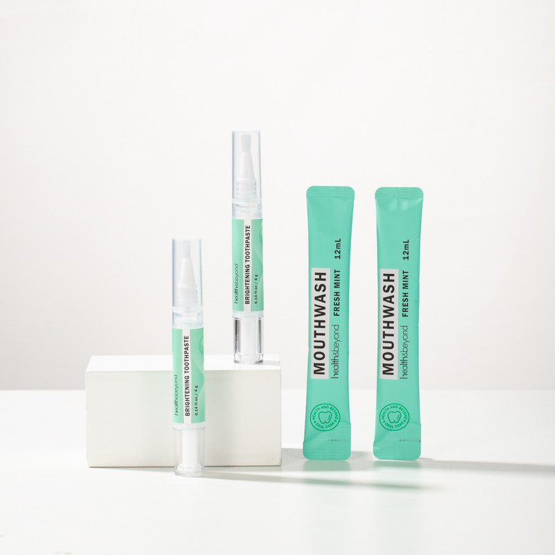 Customer Logo 10ml/11ml/12ml Portable Alcohol Free in Sachet for Hotel Travel Oral Rinse Mouthwash