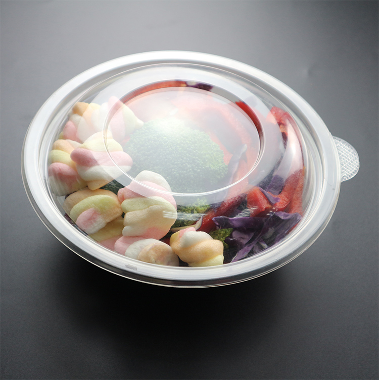 Salad Fruit Wholesale Disposable Biodegradable PLA Salad Bowl