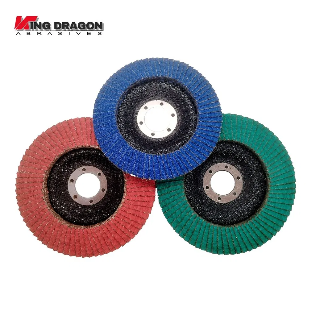 4 Inch Flap Disc for Polishing and Grinding Rust Removal Low Price Zirconium Oxide Flap Wheels