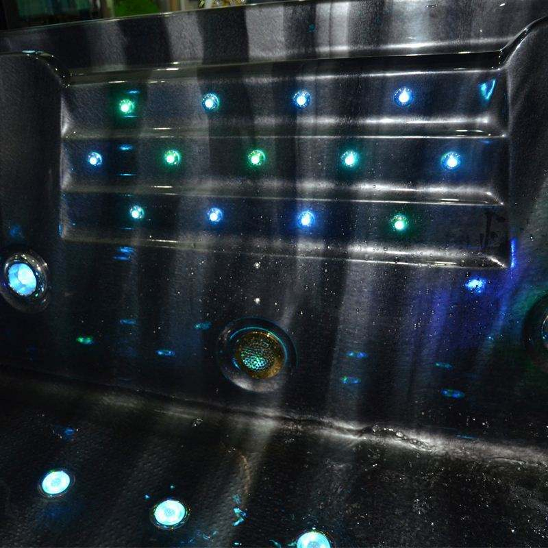 Массажная ванна HANSE HS-B308 с гидромассажем, черная