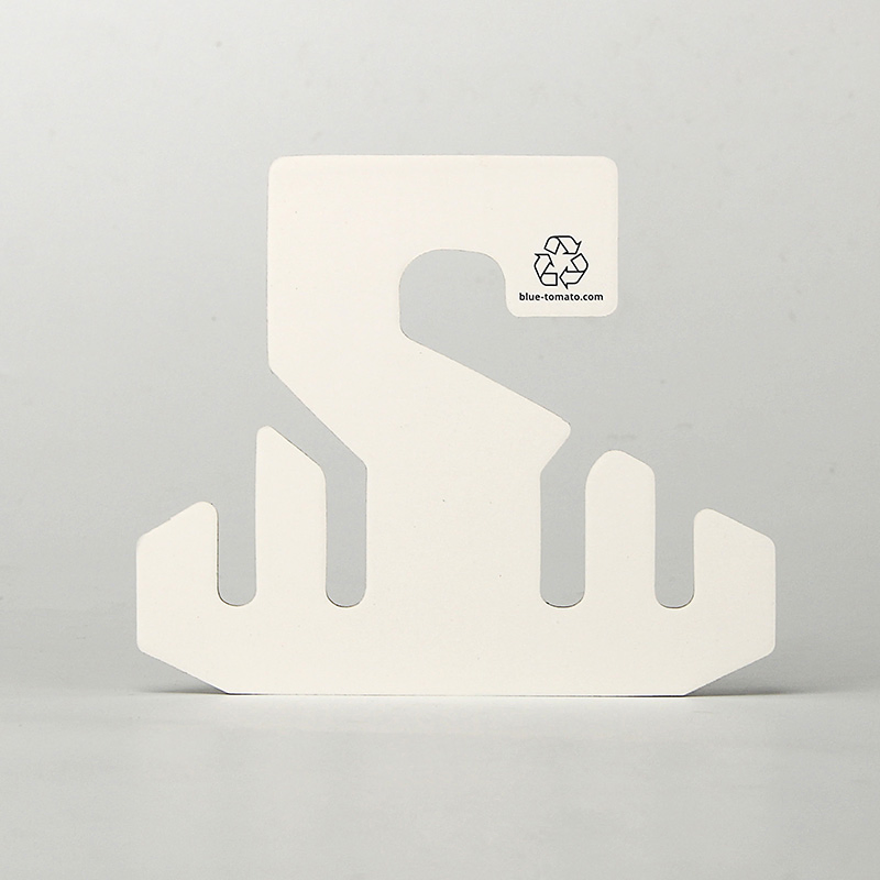 Custom Logo Printed Kraft Paper Box Clothes Hanger Cardboard Hanger