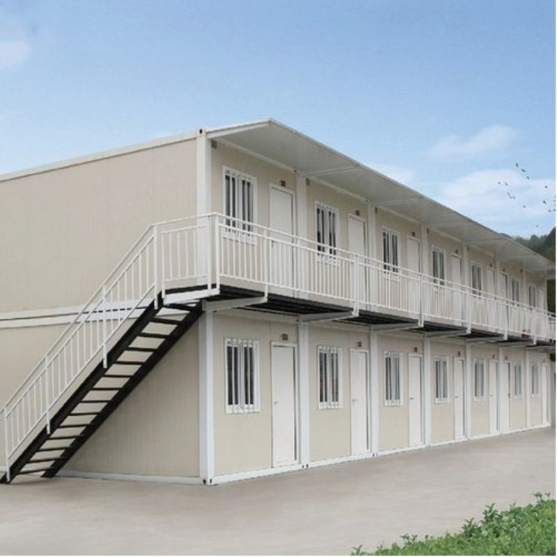 Prefabricated Low Cost Easy Fast Installation 20FT Standard Prefabricated Apartments Container Modular House with Electricity