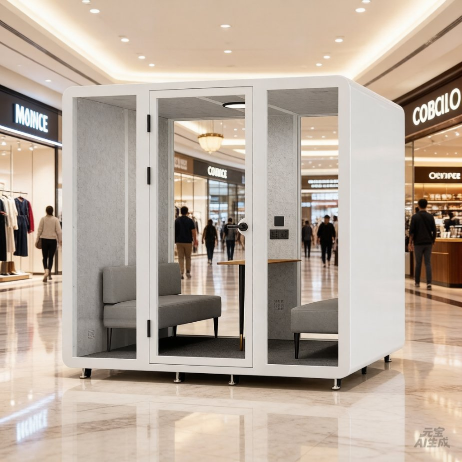 Office Pod Commercial Six People K230 Office Sleeping Phone Airport School Soundproof Booth