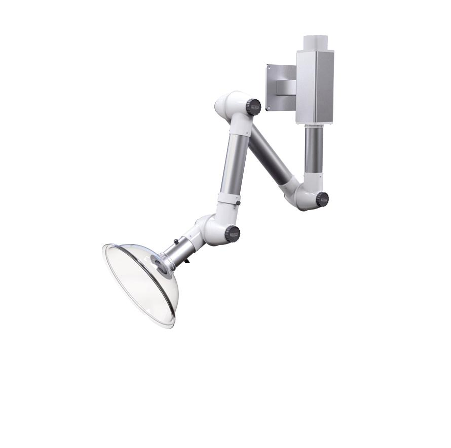 State-of-The-Art Aluminum Fume Removal System Eyewash