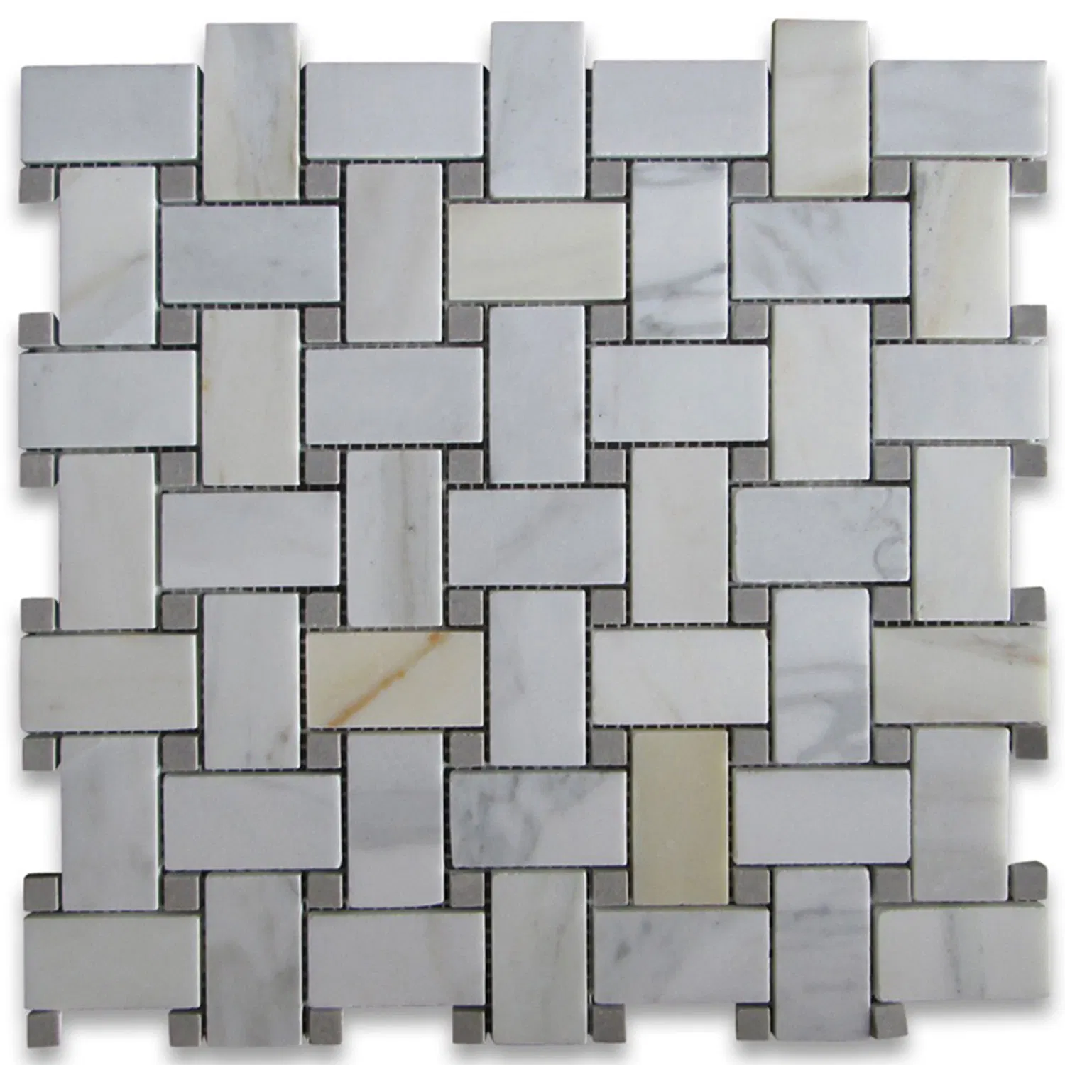 Factory Price Building Material Tile Calacatta Gold Marble Mosaic Floor Tile