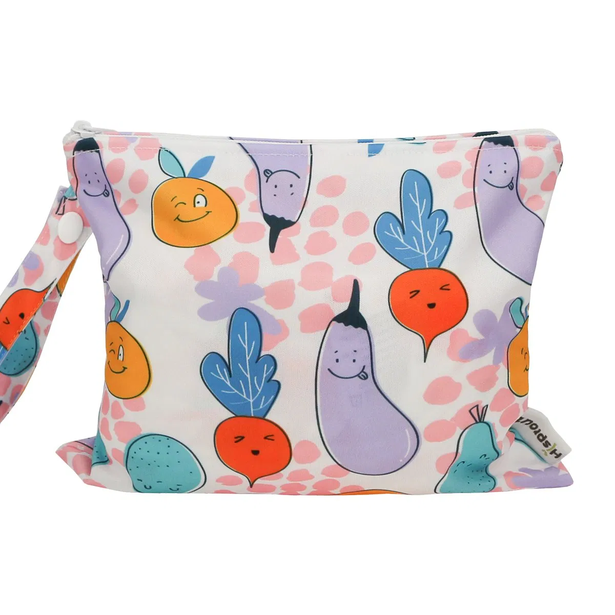 Waterproof Reusable Zippered Wet Dry Bag for Baby Cloth Diaper