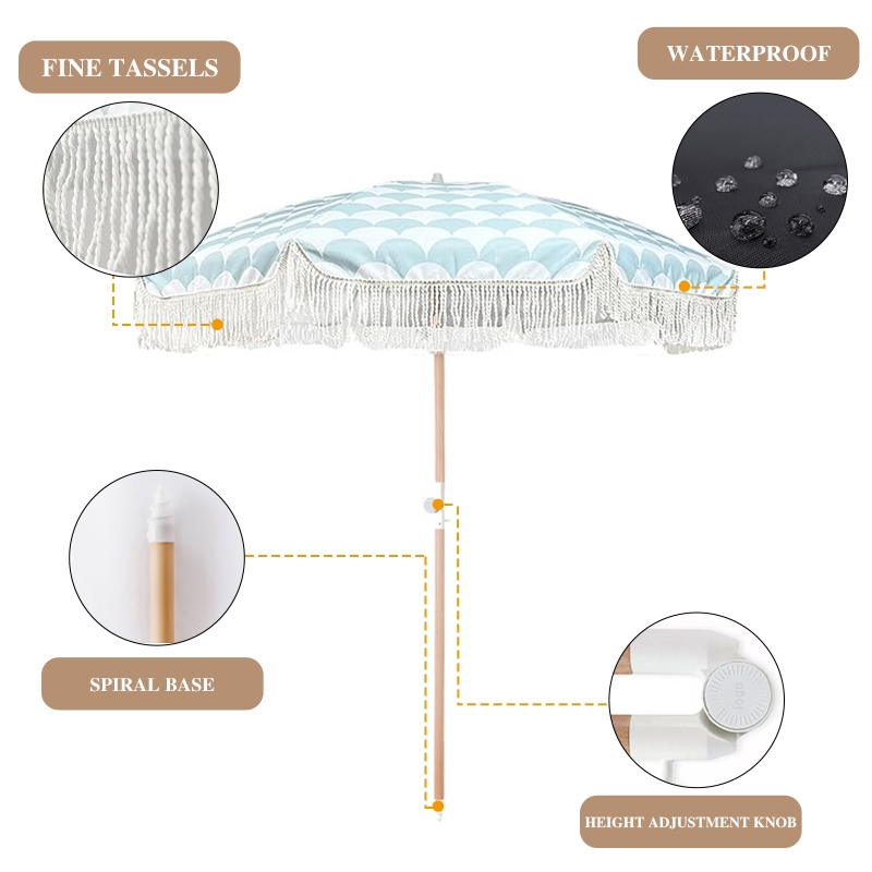 Пляжный зонт от солнца Outdoor Sun Umbrella