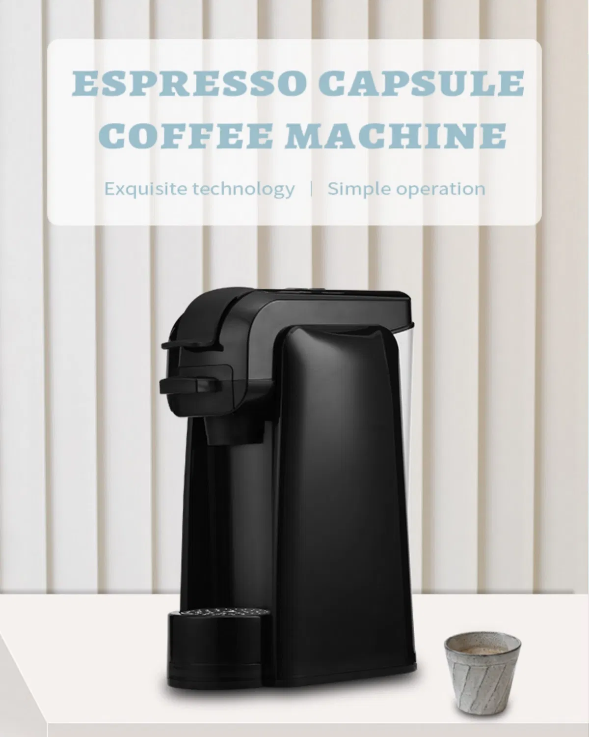 Premium Espresso Maker with Milk Frother